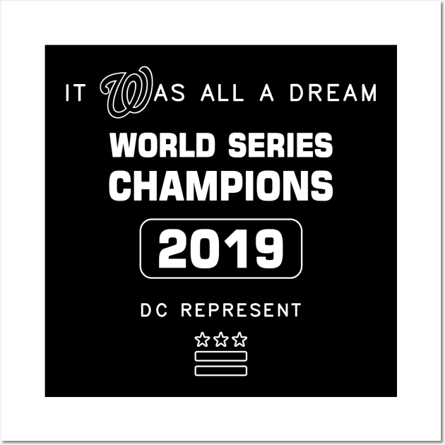 2019 WORLD SERIES CHAMPS Wall Art by OF THIS CITY